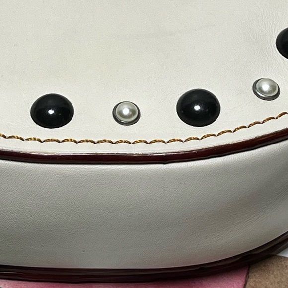 Coach 1941 Western Embroidered Turnlock Saddle bag 17 in Glovetanned Leather - Picture 6 of 10